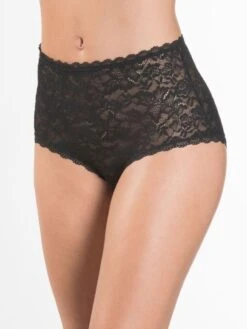 Hoher Slip ROSESSENCE HK Spitze Von Aubade -MAISON LEJABY Verkaufsgeschäft spitze dessous hk24 2 noir schwarz rosessence aubade 17