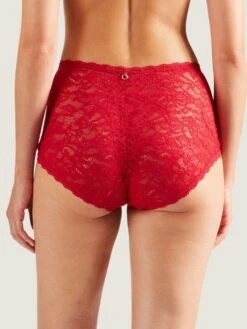 Hoher Slip ROSESSENCE HK Spitze Von Aubade -MAISON LEJABY Verkaufsgeschäft spitze dessous hk24 3 gala rot rosessence aubade 17