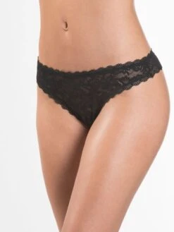 String ROSESSENCE HK Spitze Von Aubade -MAISON LEJABY Verkaufsgeschäft spitze dessous hk26 2 noir schwarz rosessence aubade 1 1 1