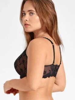 Bügel-BH SOFTESSENCE TM Spitze Von Aubade -MAISON LEJABY Verkaufsgeschäft spitze dessous tmf12 noir 3 2 softessence aubde