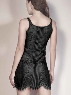 Spitze Negligé JOSEPHINE Von Escora -MAISON LEJABY Verkaufsgeschäft spitze neglige schwarz 1708 e264 400 josephine escora 2