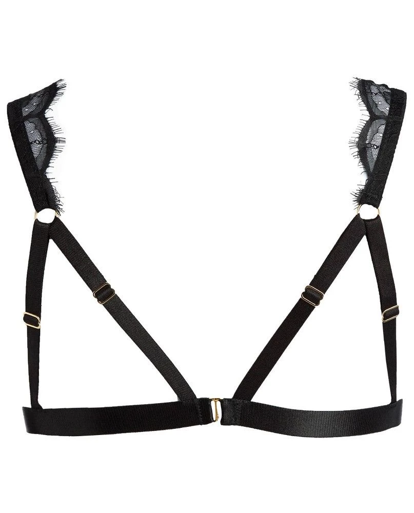 Spitzen Top Mit Bändern DIANA Schwarz Von Diamor 6 Spitzen Top Mit Bändern DIANA Schwarz Von Diamor – Bild 4