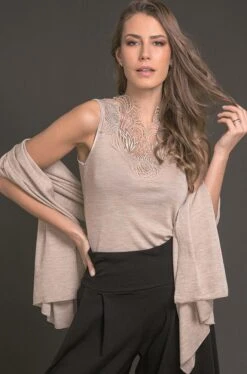 Merinowolle-Seide STOLA Schultertuch Von Artimaglia -MAISON LEJABY Verkaufsgeschäft stola wolle seide 28600 avena artimaglia 2 1 1