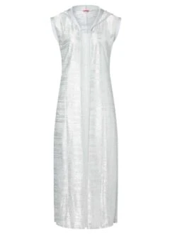 Strandkaftan SILVER GLITTER GODESS ROBE Von Eniqua -MAISON LEJABY Verkaufsgeschäft strand robe silber silver glitter godess 3204524 eniqua 1 1