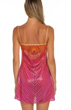 Strandkleid PIUMA Fuchsia Pink Von Pin-Up Stars -MAISON LEJABY Verkaufsgeschäft strandkleid pink pb246a c018 pin up stars 3