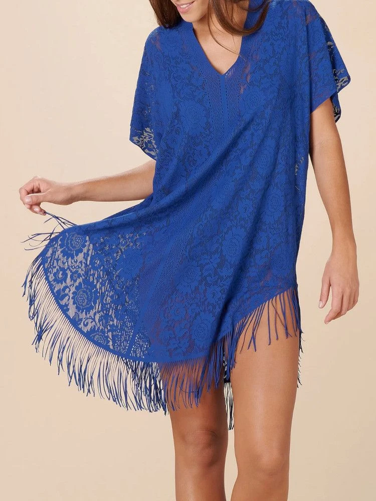 Spitze Strandtunika JESSE 20 Einfarbig Von Pain De Sucre 8 Spitze Strandtunika JESSE 20 Einfarbig Von Pain De Sucre – Bild 6