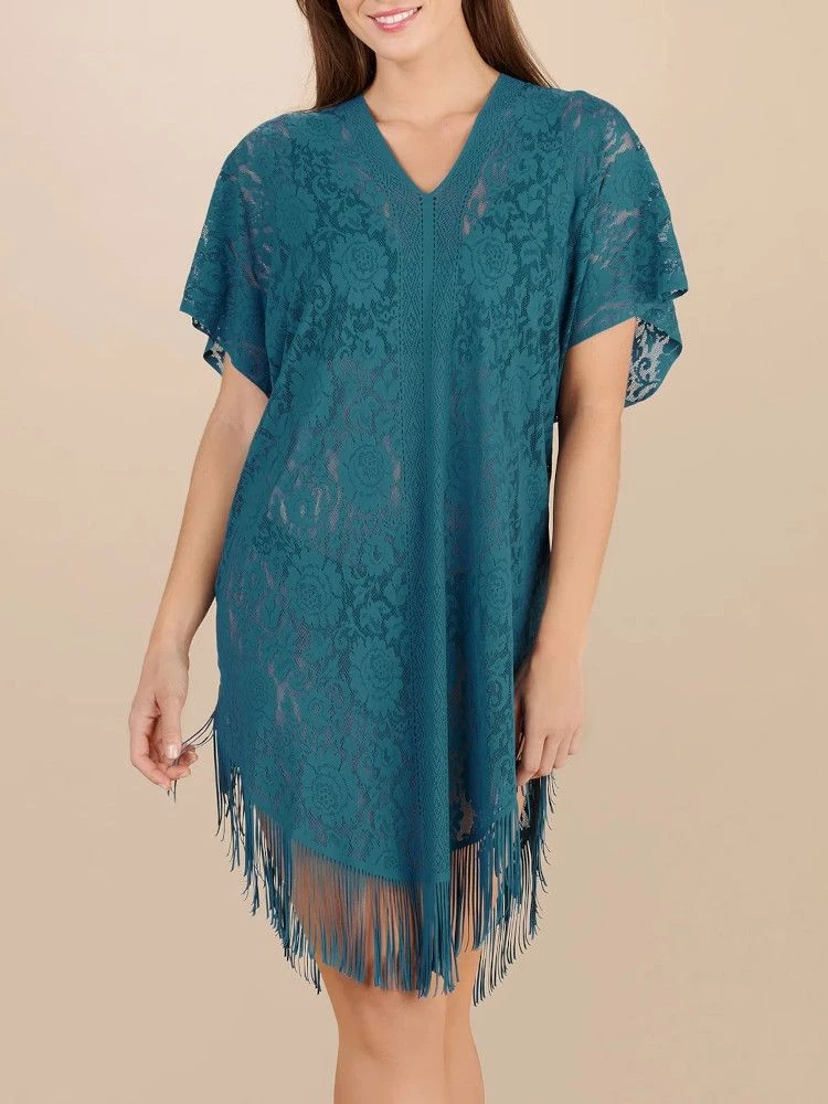 Spitze Strandtunika JESSE 20 Einfarbig Von Pain De Sucre 7 Spitze Strandtunika JESSE 20 Einfarbig Von Pain De Sucre – Bild 5