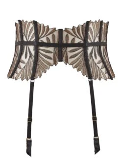 Strapsgürtel SENSORY ILLUSION Von Aubade X Iris Van Herpen 15 Strapsgürtel SENSORY ILLUSION Von Aubade X Iris Van Herpen -MAISON LEJABY Verkaufsgeschäft strapsguertel gold schwarz rc52 sensory illusion aubade