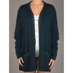 Wolle Kaschmir Kapuzen-Cardigan GRACE 96 Von Pain De Sucre Suggest