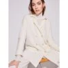 Strickjacke WOLLMIX Mit Knöpfen Von Chiara Fiorini -MAISON LEJABY Verkaufsgeschäft strickjacke wollmix panna cf1338 chiara fiorini