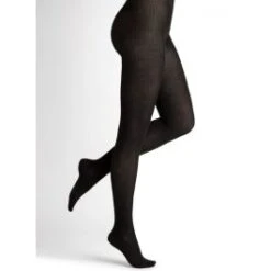 Ripp-Strumpfhose CASHMERE SILK Mit Baumwolle Von Bleuforêt