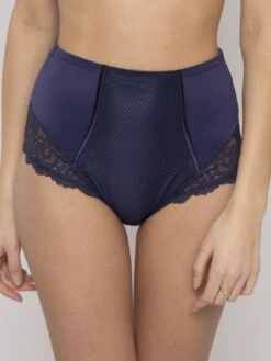 MAISON LEJABY Shaping Slip Mit Spitze GABY Von Maisonlejaby -MAISON LEJABY Verkaufsgeschäft taillenslip nachtblau 13856 gaby maison lejaby 1 1