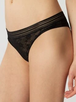 Tüllspitze String MISS LEJABY Von Maison Lejaby -MAISON LEJABY Verkaufsgeschäft tanga schwarz 16462 miss lejaby maison lejaby 1 1