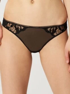 Tüll String SIN Von Maison Lejaby -MAISON LEJABY Verkaufsgeschäft tanga schwarz 19162 sin maison lejaby 1 1