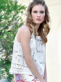 Top Aus Spitze CREME Von Chiara Fiorini -MAISON LEJABY Verkaufsgeschäft top cf9805 cf9806 chiara fiorini 4 1