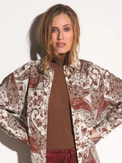 Rollkragenshirt KASCHMIR VISCOSE Von Chiara Fiorini -MAISON LEJABY Verkaufsgeschäft top rollkragen kaschmir viscose chocolate cf1318 chiara fiorini 2 6 1 1