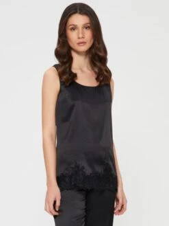 Seidentop Camisole SETA No. 11 Mit Spitze Von Chiara Fiorini 15 Seidentop Camisole SETA No. 11 Mit Spitze Von Chiara Fiorini -MAISON LEJABY Verkaufsgeschäft top seide schwarz gc189 chiara fiorini