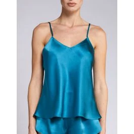 Seidentop CARLA 100% Seide Uni Von Vivis 3 Seidentop CARLA 100% Seide Uni Von Vivis