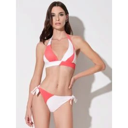 Triangel-Bikini BOLLE Ecru-pink Von Ritratti Mare 3 Triangel-Bikini BOLLE Ecru-pink Von Ritratti Mare