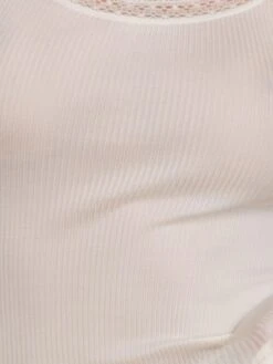 Merinowolle-Seide UNTERHEMD Gerippt Mit Spitze Von Artimaglia 17 Merinowolle-Seide UNTERHEMD Gerippt Mit Spitze Von Artimaglia -MAISON LEJABY Verkaufsgeschäft unterhemd wolle seide 30202 sl weiss artimaglia 1 1