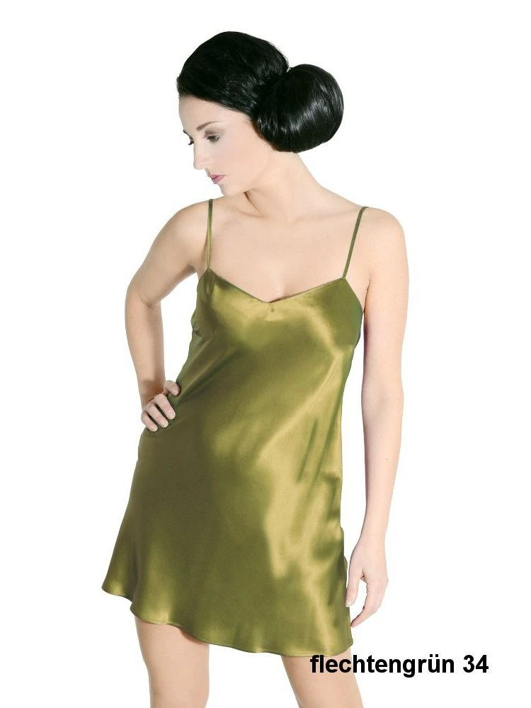 100% Seide Unterkleid SOIE ODA Kurz Von Marjolaine 16 100% Seide Unterkleid SOIE ODA Kurz Von Marjolaine – Bild 14