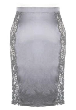Satin Lingerie Rock MARLENE Mit Spitze Von Prelude Milano 18 Satin Lingerie Rock MARLENE Mit Spitze Von Prelude Milano -MAISON LEJABY Verkaufsgeschäft unterrock grau yx308 prelude 4