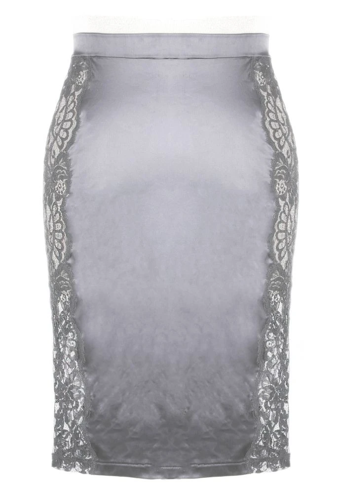 Satin Lingerie Rock MARLENE Mit Spitze Von Prelude Milano 10 Satin Lingerie Rock MARLENE Mit Spitze Von Prelude Milano – Bild 8