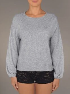 Wolle Kaschmir Kapuzen-Pullover AENOR 96 Von Pain De Sucre Suggest -MAISON LEJABY Verkaufsgeschäft wolle kaschmir pullover aenor grau pain de sucre 6