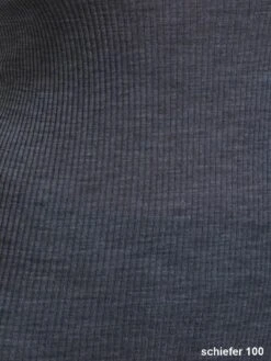 Merinowolle-Seide SPAGHETTI-TOP Gerippt Von Artimaglia -MAISON LEJABY Verkaufsgeschäft wolle seide ripp ardesia 100 artimaglia madiva 2 2 3 1 1