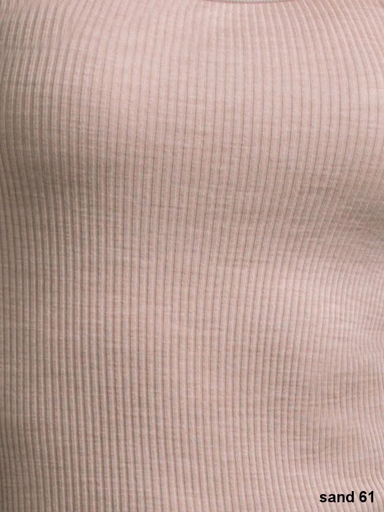 Merinowolle-Seide UNTERHEMD Gerippt Mit Spitze Von Artimaglia 11 Merinowolle-Seide UNTERHEMD Gerippt Mit Spitze Von Artimaglia – Bild 9