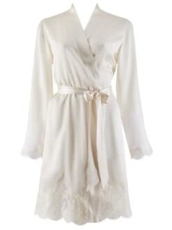 100% Seide Kimono TOI MON AMOUR Von Aubade 30 100% Seide Kimono TOI MON AMOUR Von Aubade -MAISON LEJABY Verkaufsgeschäft z kimono seide perlmut ms65 soie d amour aubade